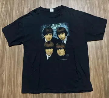 00년대 THE BEATLES 밴드 티셔츠 페이드 비틀즈