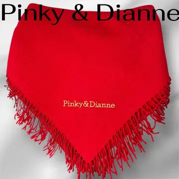 Pinky&Dianne 핑키앤다이안 빨간색 프린지 스톨 무릎 덮개
