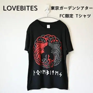 LOVEBITES 도쿄 가든 시어터 FC 한정판 T셔츠