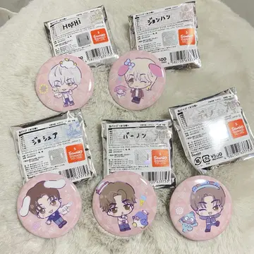 SEVENTEEN x 산리오 캔뱃지 세트