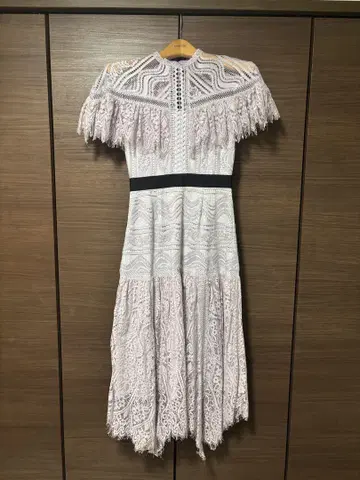 snidel 연보라색 레이스 원피스