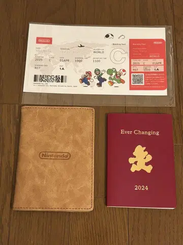 Nintendo 여권형 수첩 2024년
