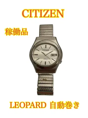 CITIZEN 레오펄 오토매틱 작동품 남성용 시계