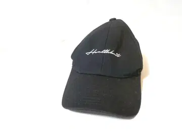 새상품급 Healthknit 블랙 자수 로고 남성용 캡