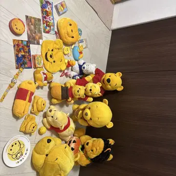 곰돌이 푸 봉제 인형 세트