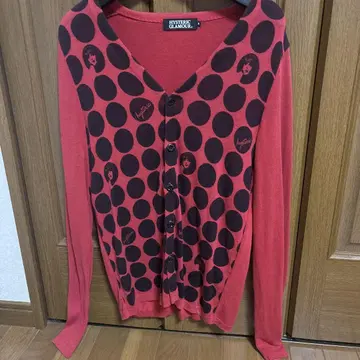HYSTERIC GLAMOUR 도트 무늬 가디건 S 사이즈