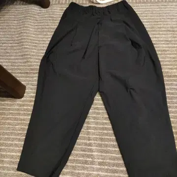 CO's 코즈 팬츠 와이드 벌룬 블랙 프리 사이즈