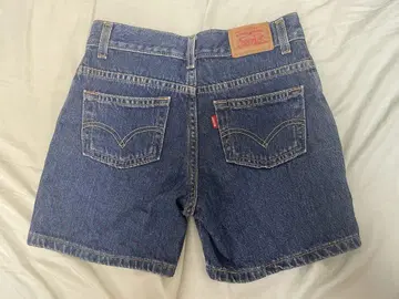 Levi's 다크 블루 숏팬츠 y2k