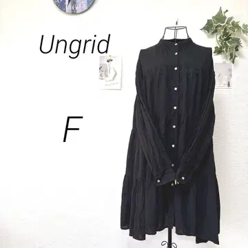 9859 Ungrid 언그리드 티어드 롱 원피스 F 무지