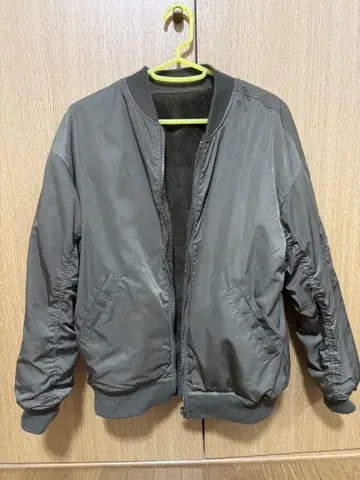 MA-1 스타일 자켓 그레이