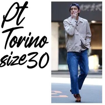 [정가 4.3만] PT TORINO 데님 REBEL 컷오프 size30