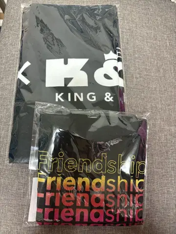 미키 x 킹프리 토트 페이스 타월 2세트
