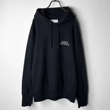 AMERICANA 아메리카나 후드티 풀오버 블랙