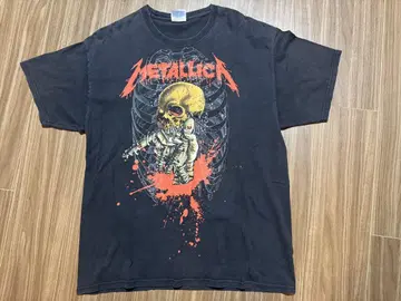 Metallica Pushaed 티셔츠 00년대 y2k