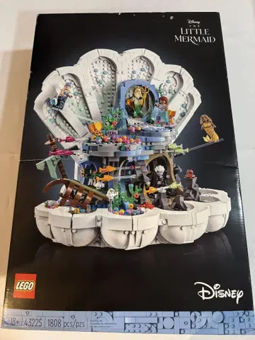 새상품 LEGO 리틀 마Mermaid 43225 1808피스