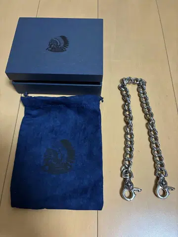 SAAD 써드 숏 월렛 체인 실버