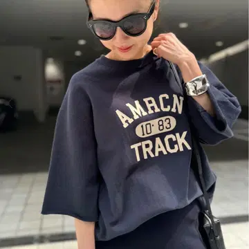 라빠르망 별주 Americana 네이비 트레이닝복