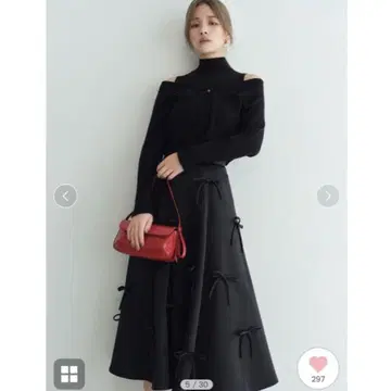 택 포함 새상품 프레이 아이디 모티브 전개 스커트
