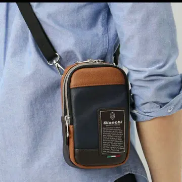 비앙키 미니 숄더백 스마트폰 파우치 미사용 새상품