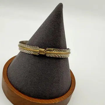 Navajo Indian Jewelry 페더 뱅글 sterling