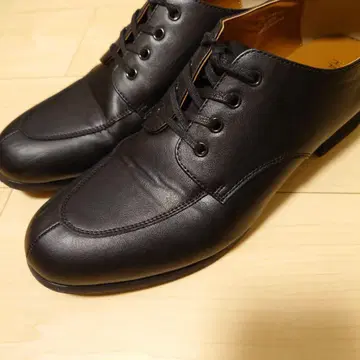 HARE 힐 레이스업 슈즈 블랙