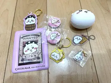 치이카와 (먼작귀) 굿즈 키링 세트 캔뱃지