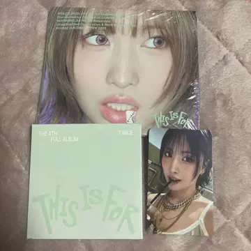 TWICE 모모 this is for CD DIGIPACK 디지팩