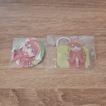 2 프로젝트 세카이 캐릭터 배지 아크릴 참 키링 하나사토 미노리