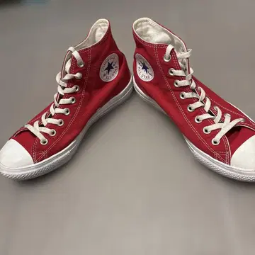 CONVERSE ALL STAR Light 하이컷 빨간색 25.5