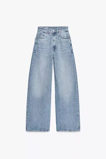 ZARA 엑스트라 와이드 레그 하이웨스트 청바지