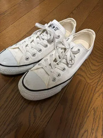 CONVERSE ALL STAR 화이트 스니커즈