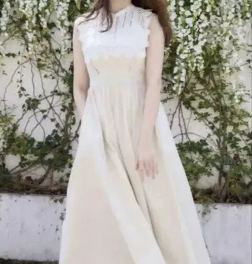 herlipto Grace Cotton-Blend Long Dress