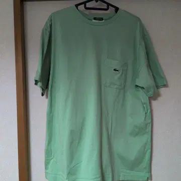 LACOSTE 그린 T셔츠 US L