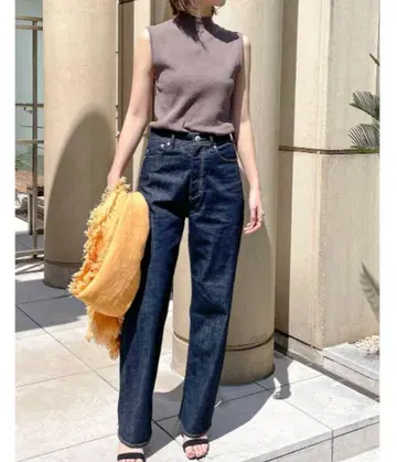 YANUK 레어 보이즈 스트레이트 LEA
