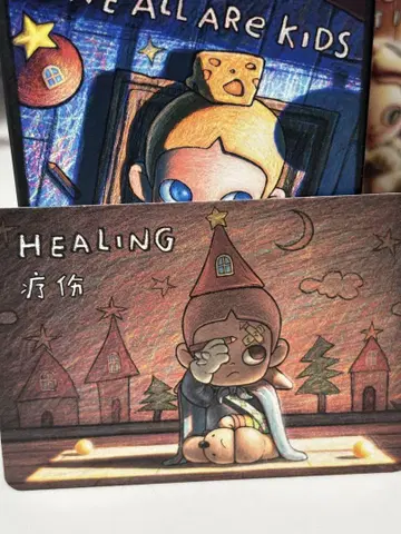 popmart ZSIGA we all are kids healing