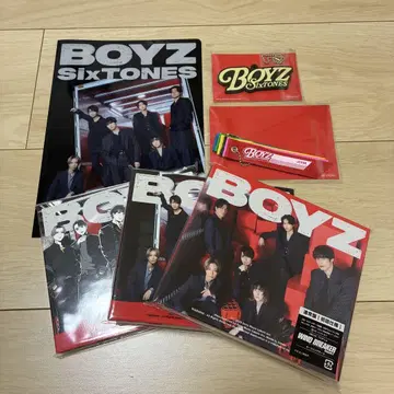 SixTONES BOYZ 3 형태 특전 포함