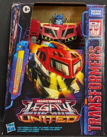 HASBRO ANIMATED UNIVERSE OPTIMUSPRIME