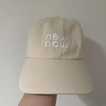 newnow 캡 아이보리