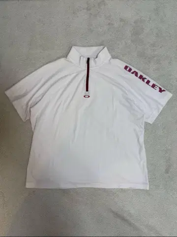 OAKLEY 하프 집업 모크넥 셔츠