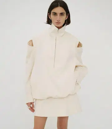 CLANE 2WAY OFF SHOULDER MODE JERSEY TOPS