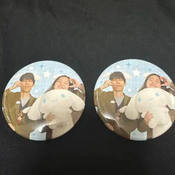 시스터 시나모롤 캔뱃지 x 2