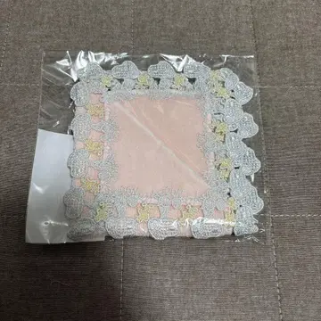 치카자와 레이스 타월 손수건 스누피 핑크 미개봉 새상품 레어
