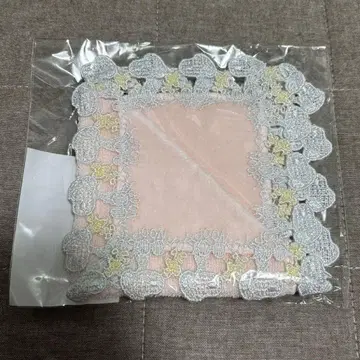 치카자와 레이스 타월 손수건 스누피 핑크 미개봉 새상품 레어