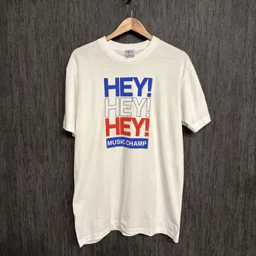 HEYHEYHEY MUSIC CHAMP T셔츠 Free Size 화이트