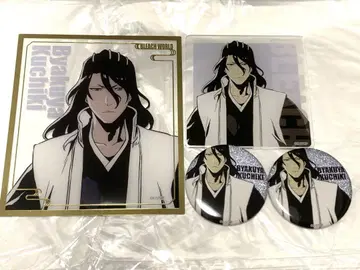 BLEACH 쿠치키 뱌쿠야 코스터 색지 캔뱃지