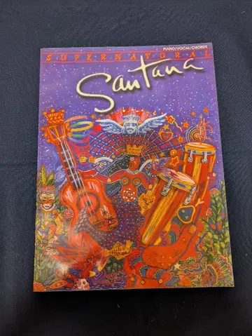 Santana SUPERNATURAL 피아노 + 보컬 + 코드 악보
