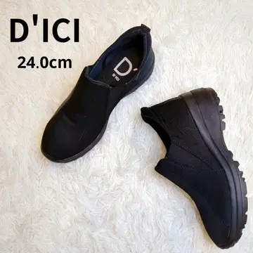 새상품급 모드 에 자코모 디씨 D'ICI 나일론 스니커즈 24.0