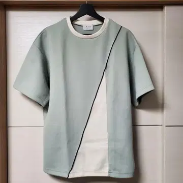 A+ TOKYO 어시메트릭 티셔츠 그린