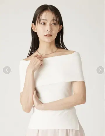 프레이 아이디 오프숄 니트탑