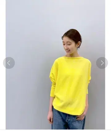 미사용 비어즐리 밑단 밴딩 돌먼 니트 FREE